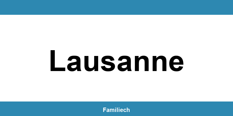 Kontakt zum Zivilstandsamt in Lausanne