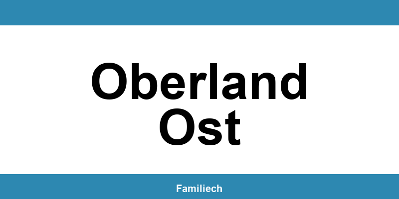 Kontakt zum Zivilstandsamt in Oberland Ost