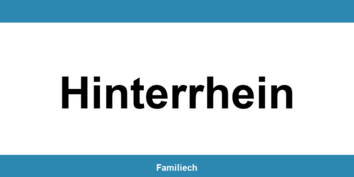 Kontakt zum Zivilstandsamt in Hinterrhein