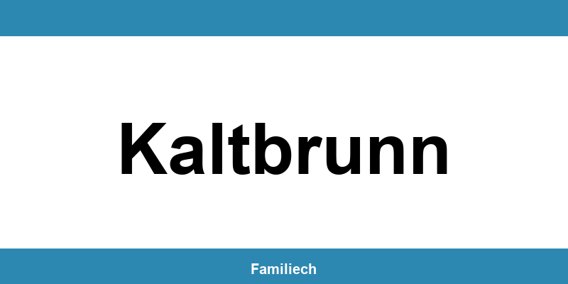 Kontakt zum Zivilstandsamt in Kaltbrunn