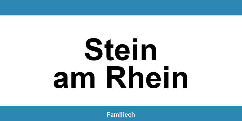 Kontakt zum Zivilstandsamt in Stein am Rhein