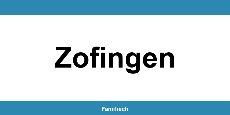 Kontakt zum Zivilstandsamt in Zofingen